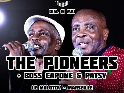 The Pioneers + Boss Capone and Patsy

Culture Concerts - Opéras - Soirées Reggae Concert

Dimanche 19 mai 2024 à 20h30.

Le Molotov