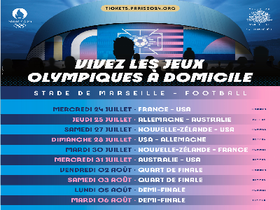 Tournoi de football olympique - Sports et loisirs Sport Sports de balle Football Compétition sportive - Orange Vélodrome - Spectacle-Marseille - Sortir-a-Marseille