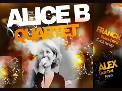 Alice B Quartet - Culture Concerts - Opéras - Soirées Jazz et blues Concert - Latté - Spectacle-Marseille - Sortir-a-Marseille