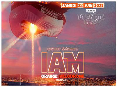 IAM Planète Mars - Culture Concerts - Opéras - Soirées Rap, Rnb, Soul Hip-hop Funk Concert - Orange Vélodrome - Spectacle-Marseille - Sortir-a-Marseille