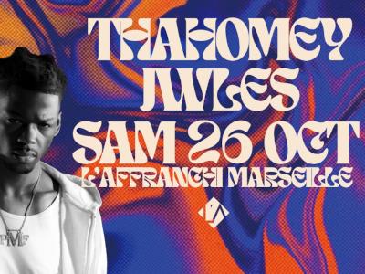 ThaHomey + Jwles

Culture Concerts - Opéras - Soirées Rap, Rnb, Soul Hip-hop Concert

Samedi 26 octobre 2024 à 20h.

L'Affranchi