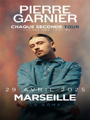 Pierre Garnier - Culture Concerts - Opéras - Soirées Chant / Chanson Musique de variété Concert - Le Dôme - Spectacle-Marseille - Sortir-a-Marseille
