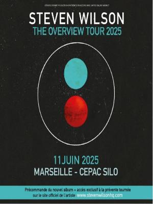 Steven Wilson - Culture Concerts - Opéras - Soirées Pop musique Rock Concert - Le Cepac Silo - Spectacle-Marseille - Sortir-a-Marseille