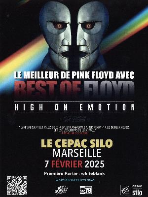 Best Of Floyd – High On Emotion - Culture Concerts - Opéras - Soirées Spectacles - Cirques Rock Spectacle Concert - Le Cepac Silo - Spectacle-Marseille - Sortir-a-Marseille