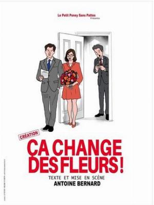 Ça change des fleurs

Culture Spectacles - Cirques Théâtre - Café-théâtre Comique Spectacle Théâtre Café-théâtre

Du vendredi 22 au samedi 23 novembre 2024 à 20h30.
Espace détente dès 19h30.

Divadlo Théâtre