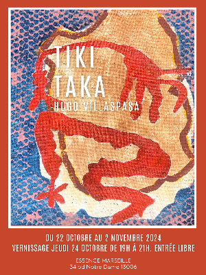 Exposition TIKI TAKA

Culture Et sinon… Artisanat Art moderne / contemporain Arts plastiques / graphiques Vernissage / Inauguration

Du 22/10 au 02/11/2024, tous les jours de 10h à 19h.
Vernissage le 24 octobre de 19h à 21h.

Essence Marseille