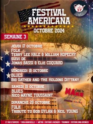 Festival Americana - Culture Festivals - Fêtes Jazz et blues Divers musique Rock Country Festival - Club 27 - Spectacle-Marseille - Sortir-a-Marseille